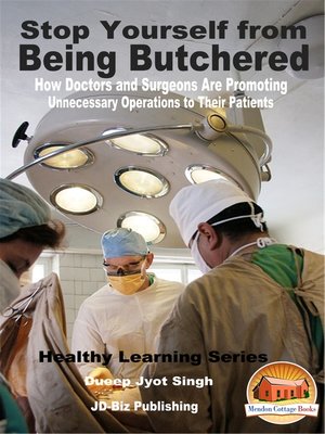 cover image of Stop Yourself from Being Butchered